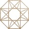 Ekena Millwork Guardian Wood Fretwork Pierced Ceiling Medallion, Red Oak, 30"OD x 11 5/8"ID x 1/4"T CMWP30X30X0250GDRO - alternate 1